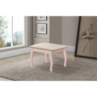 Banqueta Com Almofada Rose