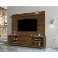 Rack Painel Para Sala 1,80m Tv Até 65 Polegadas Muse Em Mdf 15mm - Malbec