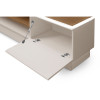 Rack Painel London Carvalho Off White