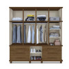 Guarda Roupa Londres 4 Portas Luapa - Malbec - 3