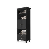 Multiuso Organizador Library 2 Portas E 2 Gavetas Luapa - Preto - 2