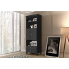 Multiuso Organizador Library 2 Portas E 2 Gavetas Luapa - Preto - 1