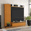 Painel Para Tv Ripado Até 65 Polegadas Jacarta Freijo Preto - 1