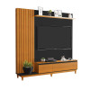 Painel Para Tv Ripado Até 65 Polegadas Jacarta Freijo Preto - 3
