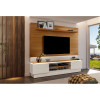 Rack Painel London New Carvalho Off White - 1